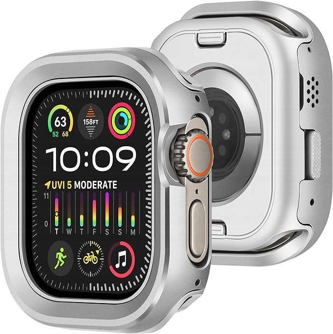 Amizee wytrzymałe etui, kompatybilne z Apple Watch Ultra 2/Ultra 49 mm