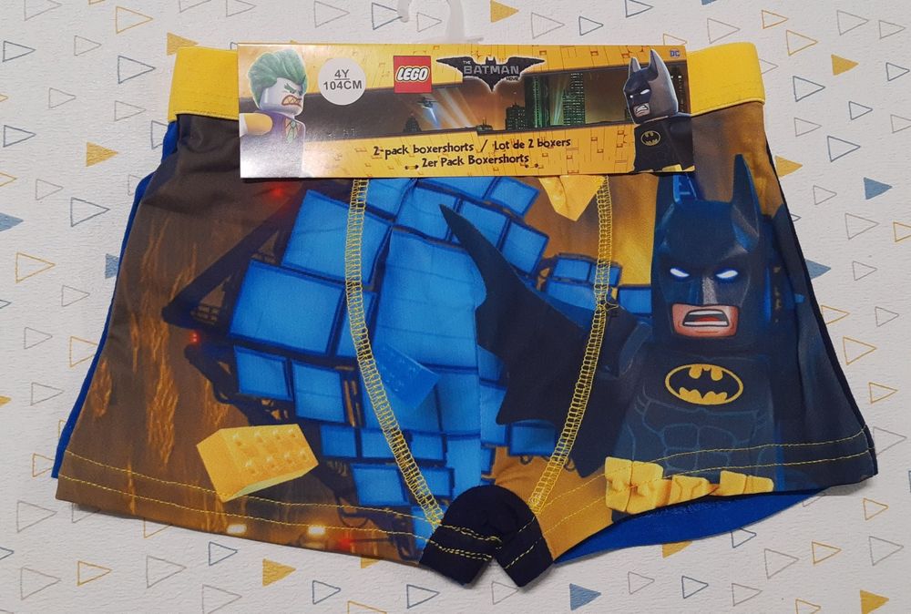 Nowe bokserki 2-pak LEGO rozmiar 104