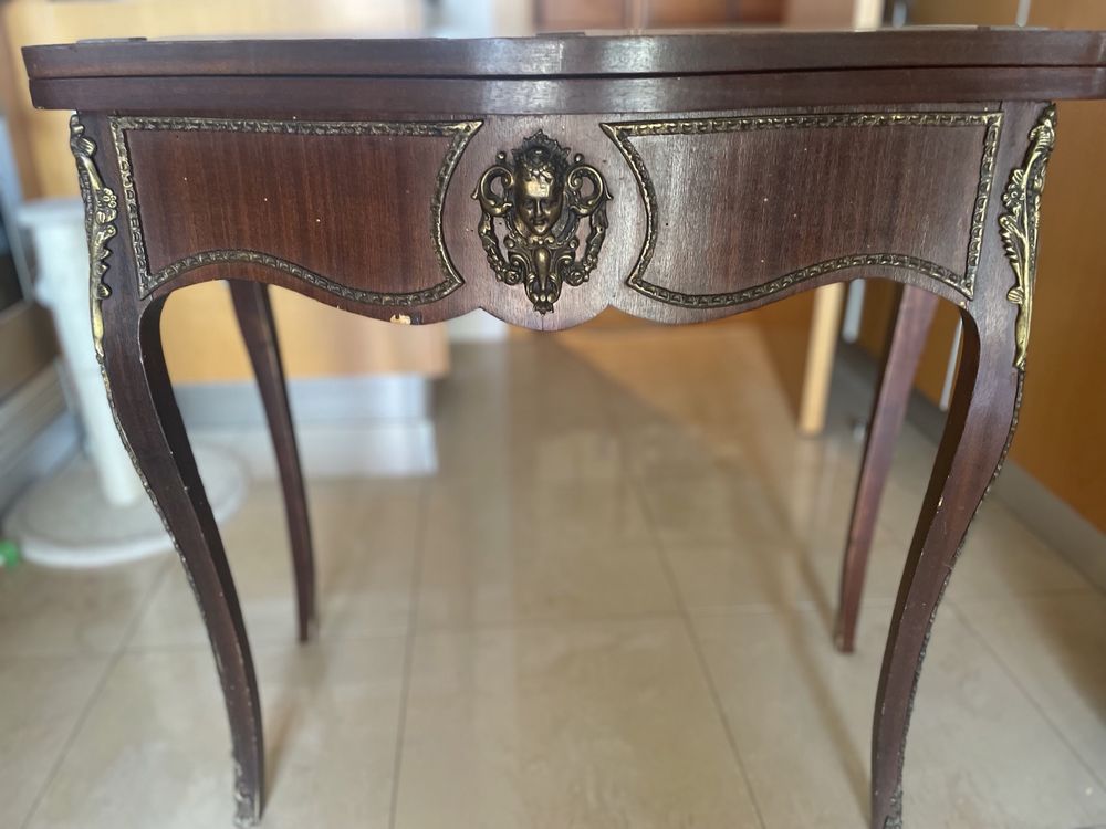 Mesa de jogo antiga baixa preco