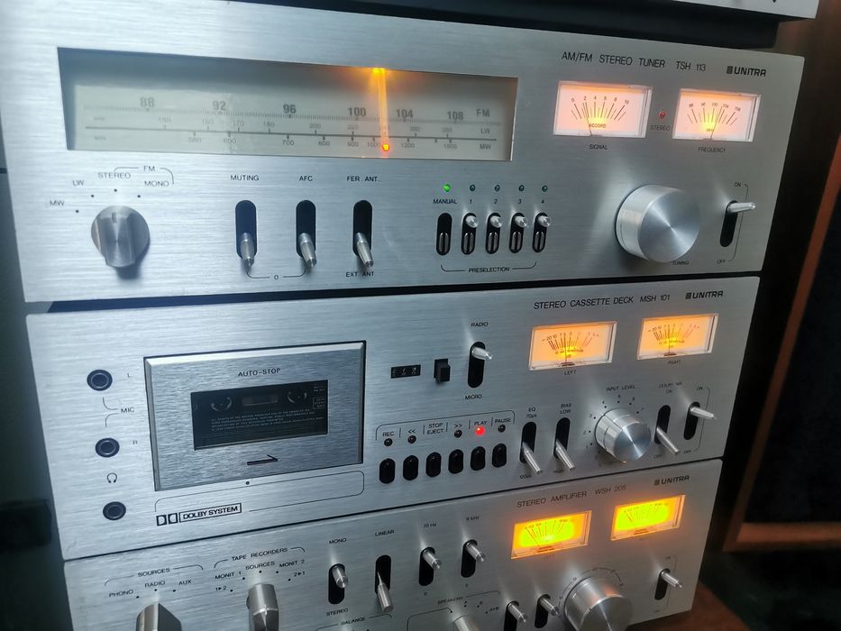 Wieża Unitra ZM 1006 +Fryderyk G620 +ZG60C201 poRENOWACJI Diora Radmor