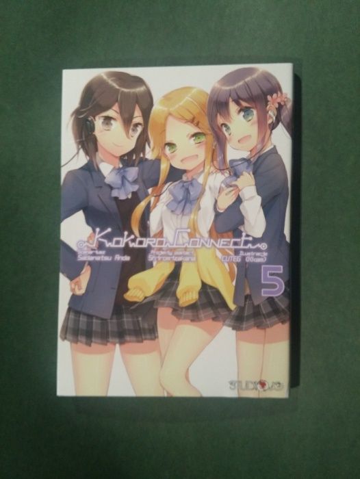 Manga "Kokoro Connect" Sudanatsu Anda, CUTEG, tomy 1-3, 5.