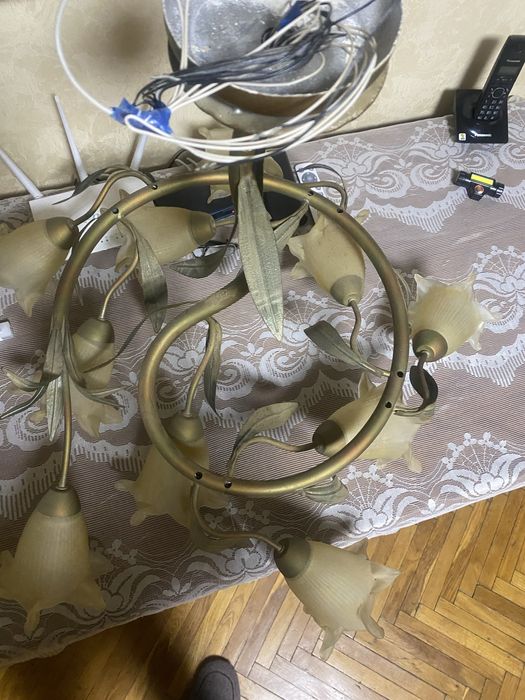 Люстра под винтаж