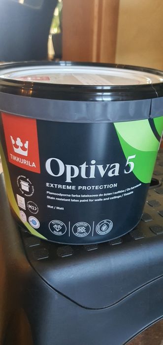 Tikkurila Optiva 5 matowa, kolor TVT X485 Cashmere 2,7l