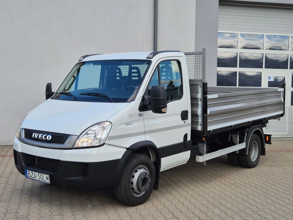 Iveco Daily 70C17  pierwszy właściciel, salon Polska, bezwypadkowy,KH kipper, DMC 7000 kg