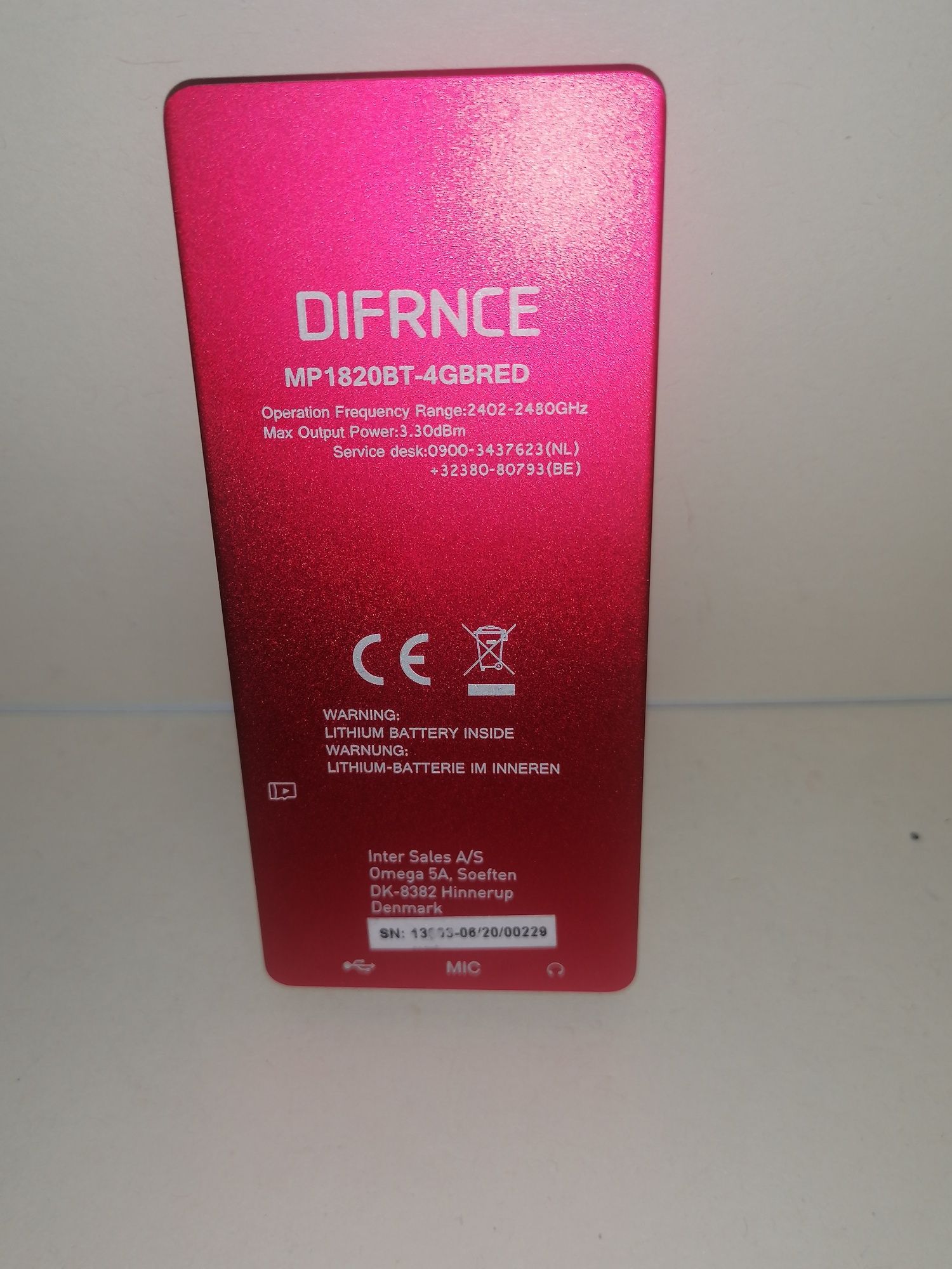 Odtwarzacz MP4 z Bluetooth