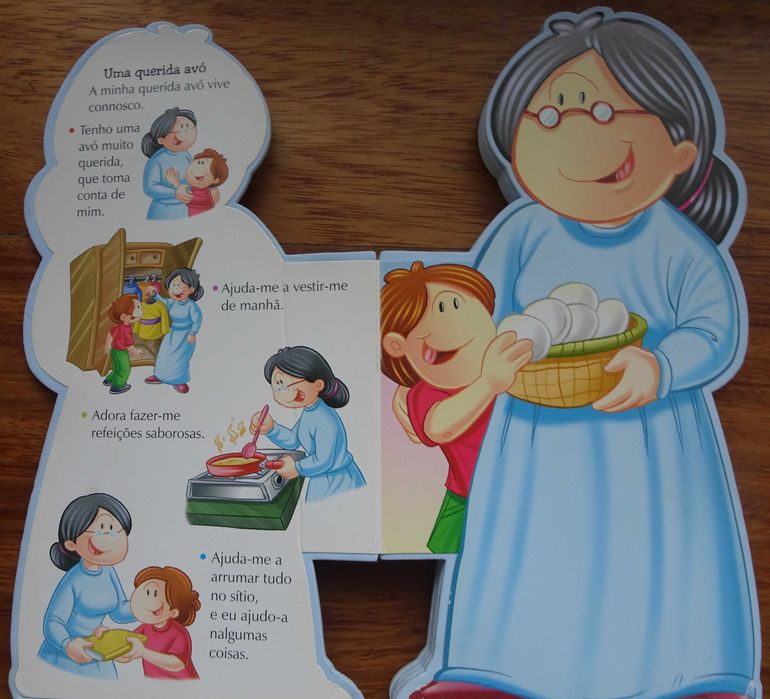 Avó - A Minha Família (Livro Com Forma & Esponja)