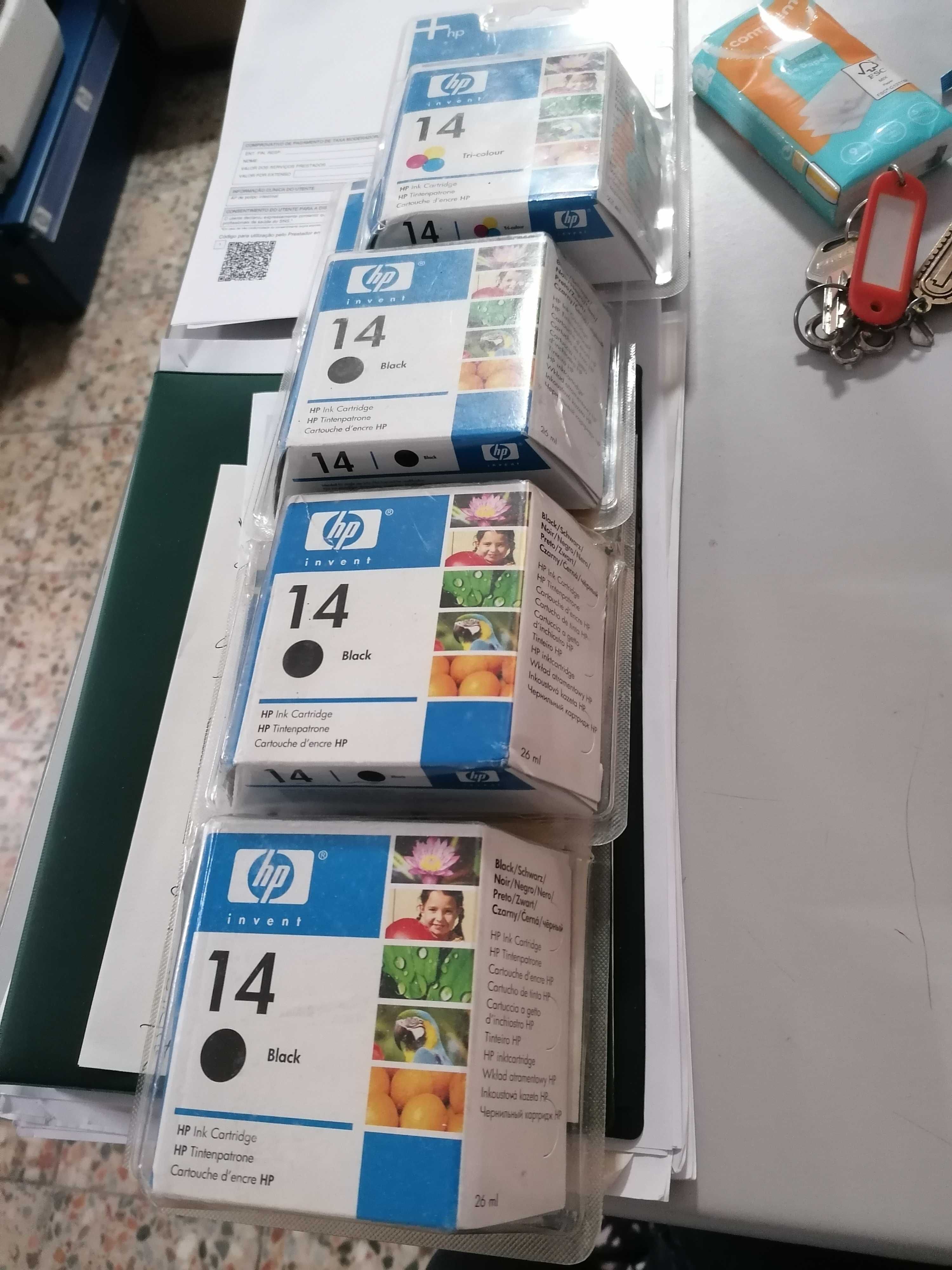 Tinteiros hp originais 14