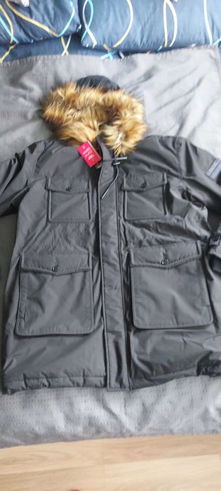 Diesel parka kurtka zimowa czarna rozm. XXL