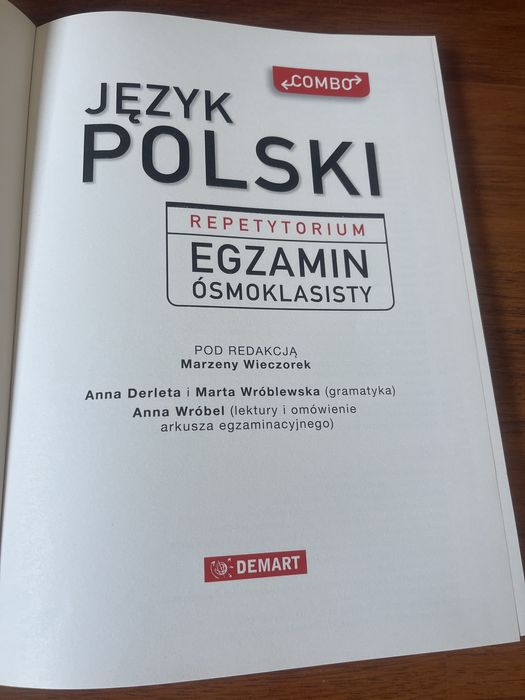 Egzamin ósmoklasisty 8 klasa Greg Polski Matematyka Angielski