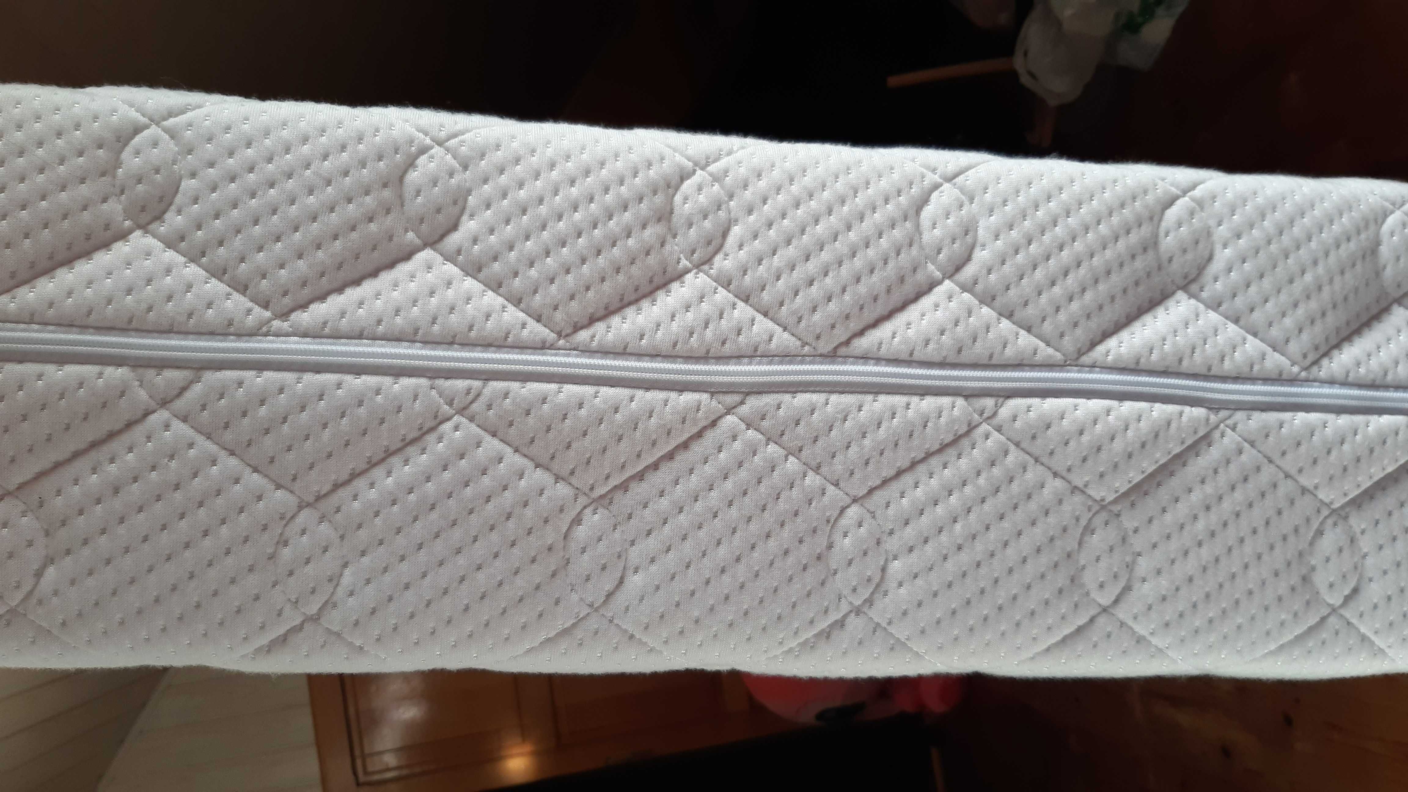 Materac 220x200x20,gwarancja 2 lata,silver,nie używany,kupiony 3.05.25