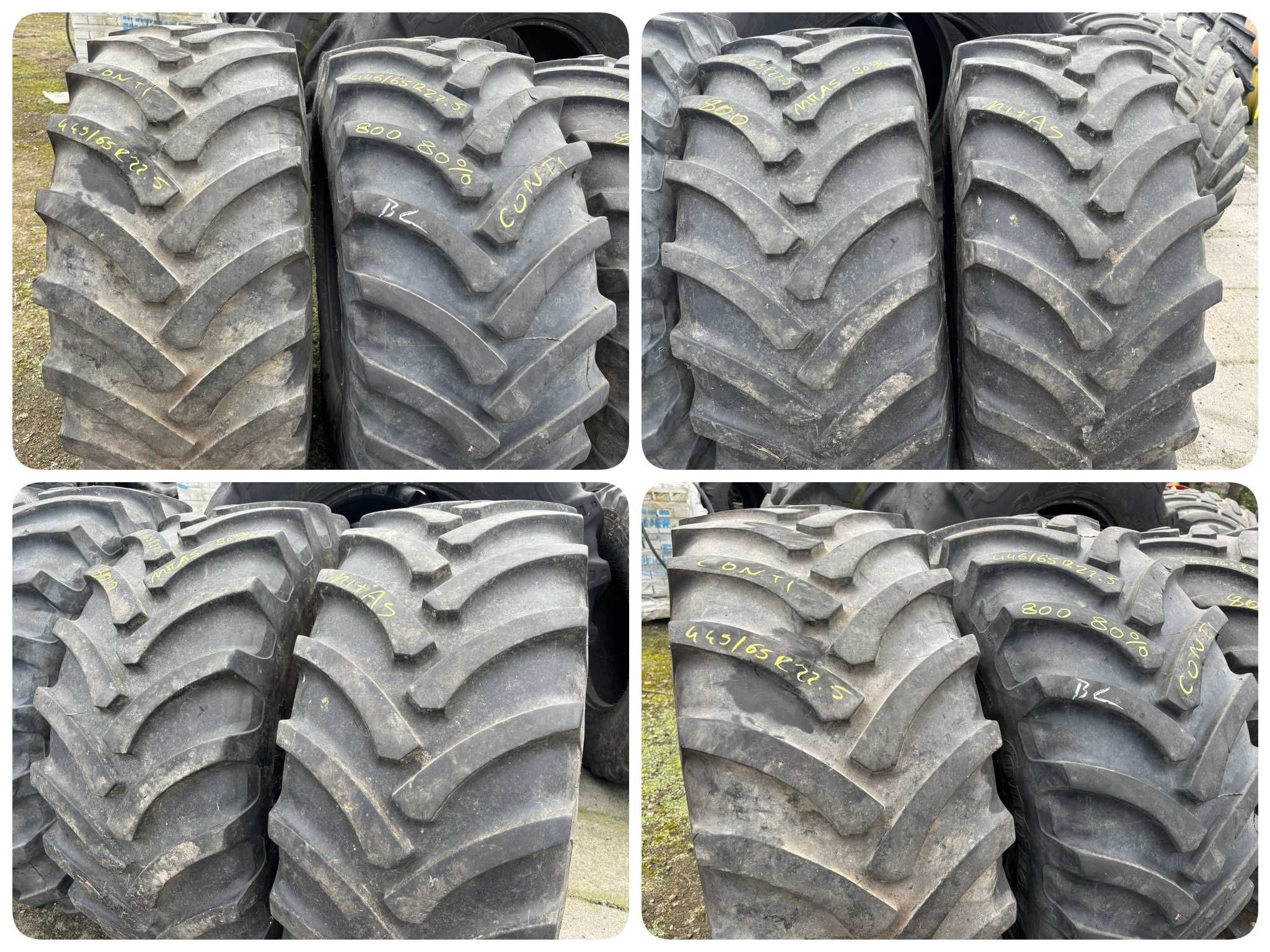Opona Opony Rolnicze 445/65R22.5 Continental Mitas Contract AC70+ 80%
