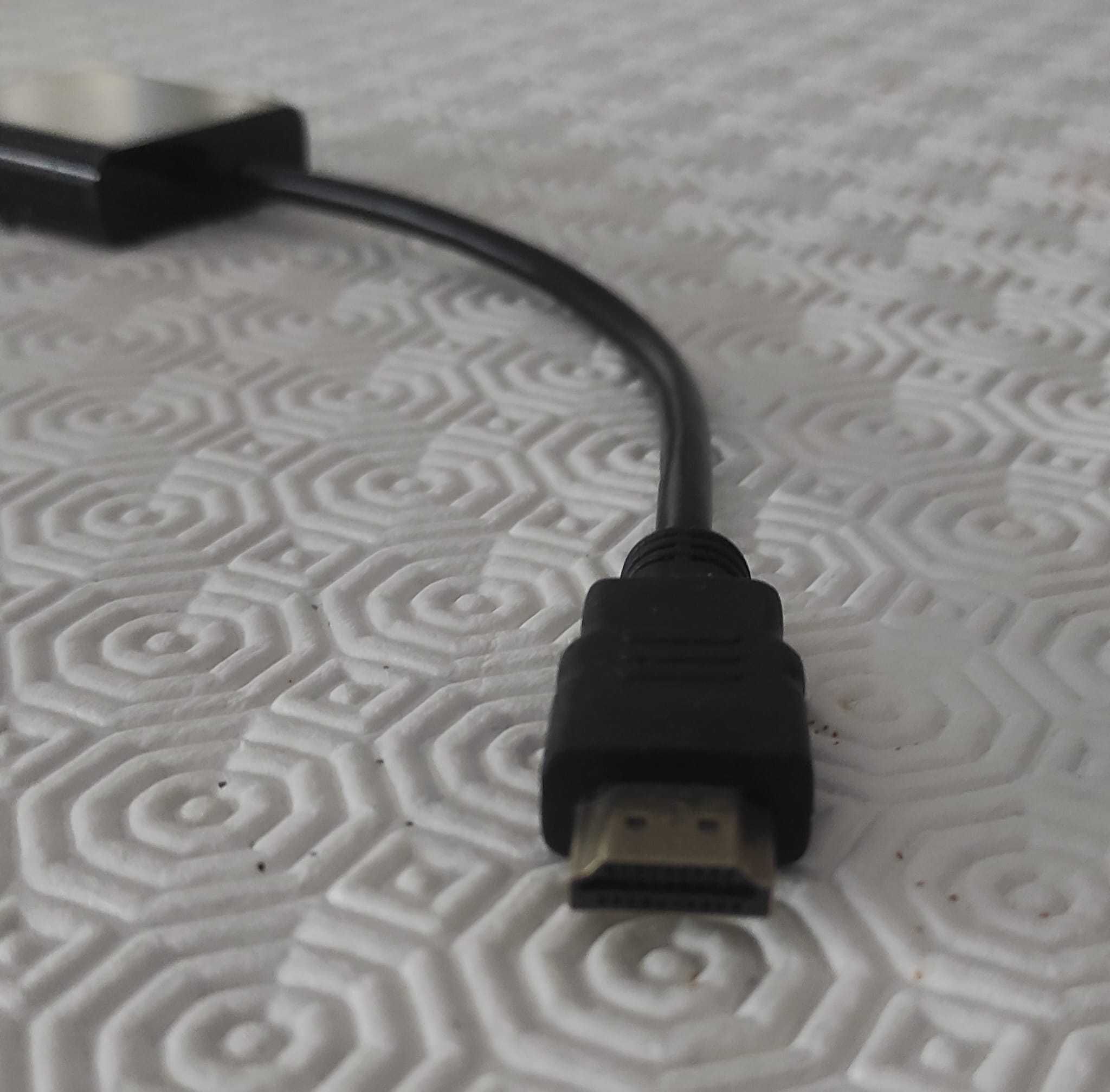 Cabo Conversor HDMI Macho - VGA Fêmea