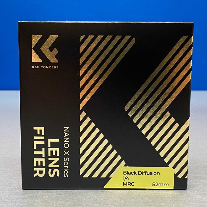 Filtro K&F Concept Nano-X Series Black Mist 1/4 Slim 82mm (NOVO)