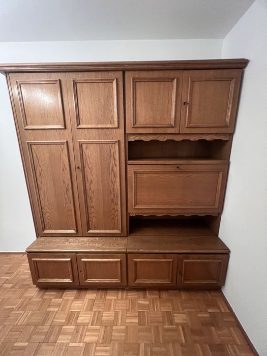 Zestaw szaf vintage dębowe mebloscianka