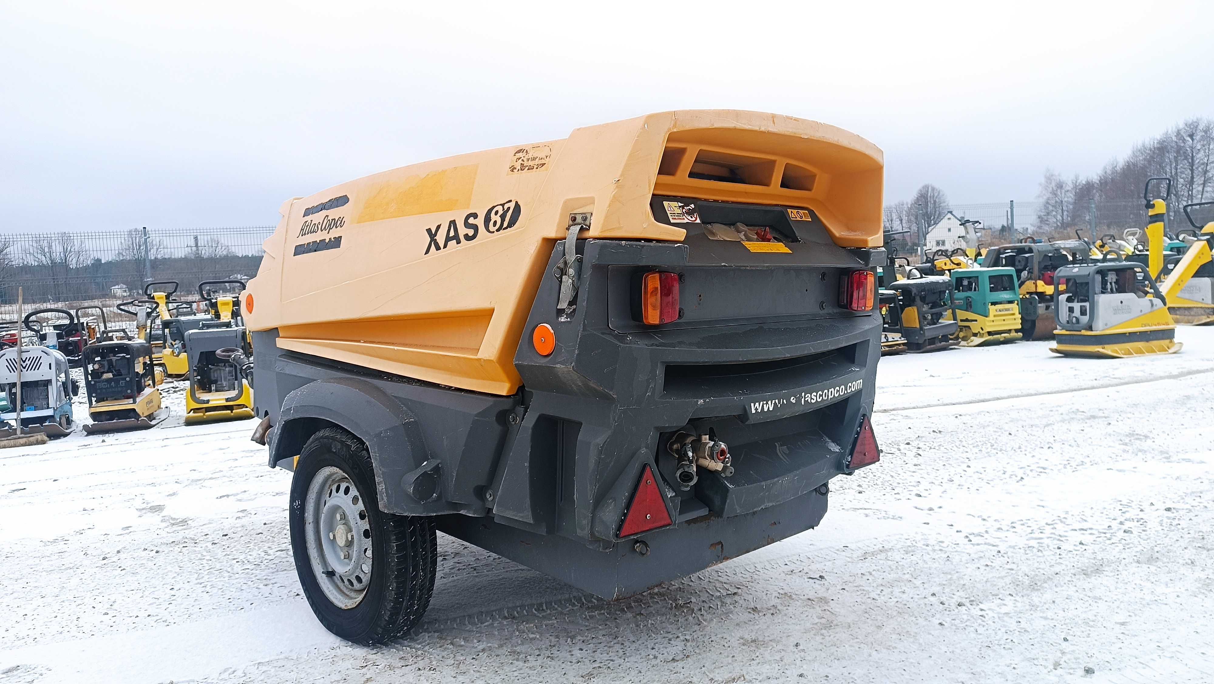 Kompresor Śrubowy ATLAS COPCO XAS 87 / 11r / xas 88 kaeser m 43 50