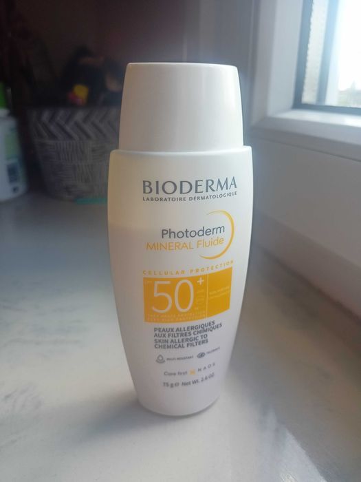 Spf 50 bioderma photoderm minerał fluide