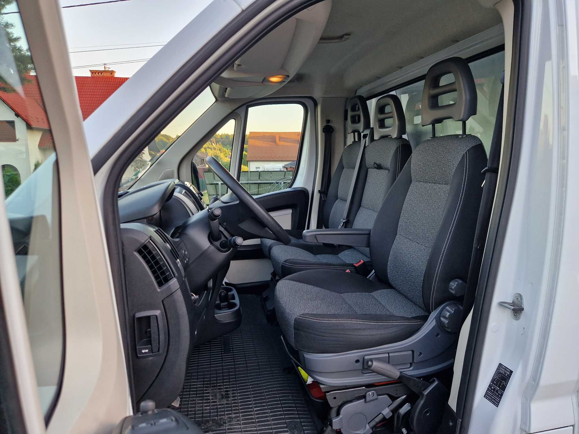 Fiat Ducato 180KM Max Kontener Izoterma Kamper Van Webasto Łóżko Klima