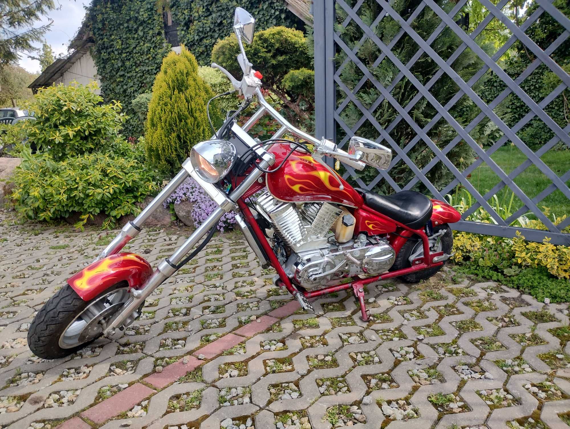 Motocykl spalinowy 50cm3.2t dla Dziecka. Chopper. Honda, Suzuki,Yamaha