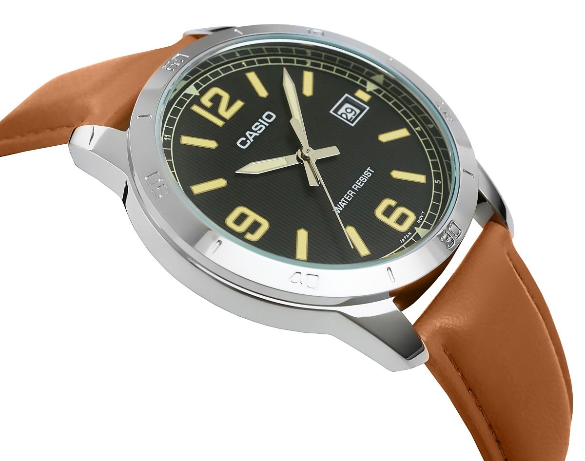 zegarek męski casio mtp-v004l-1b2udf + box