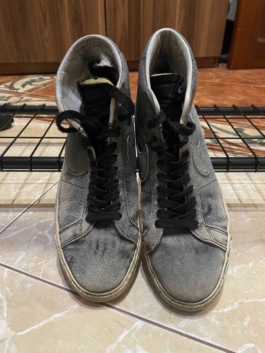 Кеды Nike Zoom Blazer Premium SB Mid Faded Black