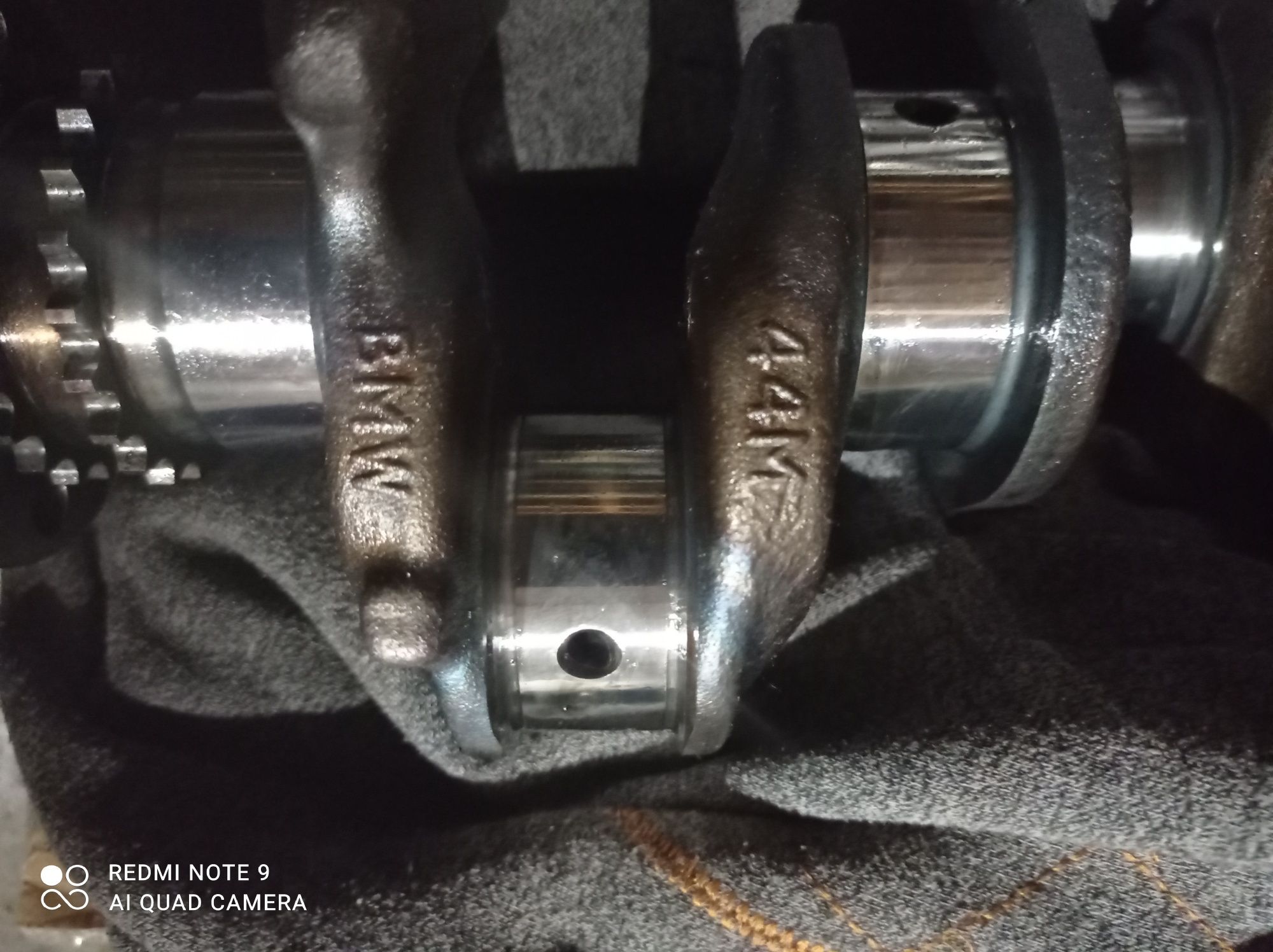 Wal korbowy   3.0d N57D30. Bmw X5 X6 F10 f15 f30