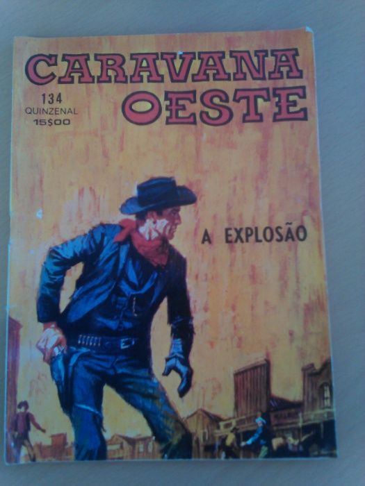 livro BD de colecção - Caravana Oeste