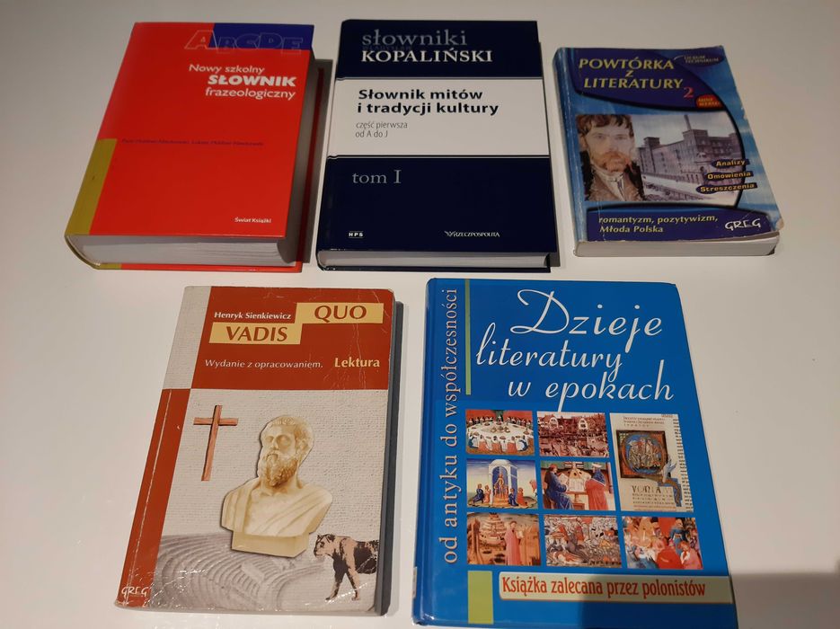 Powtórka z literatury- zestaw 5 książek