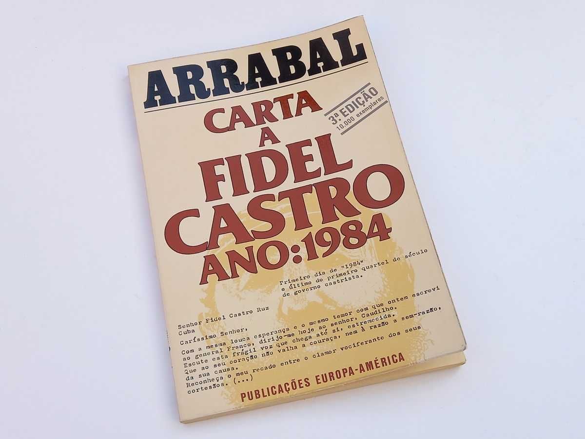 Fernando Arrabal - Carta a Fidel Castro / Ano: 1984