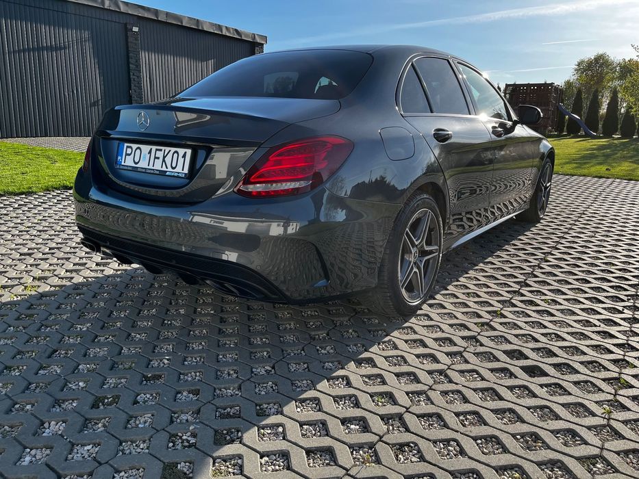 Mercedes-Benz Klasa C Mercedes C250 W205 AMG LINE rok 2015 Europa