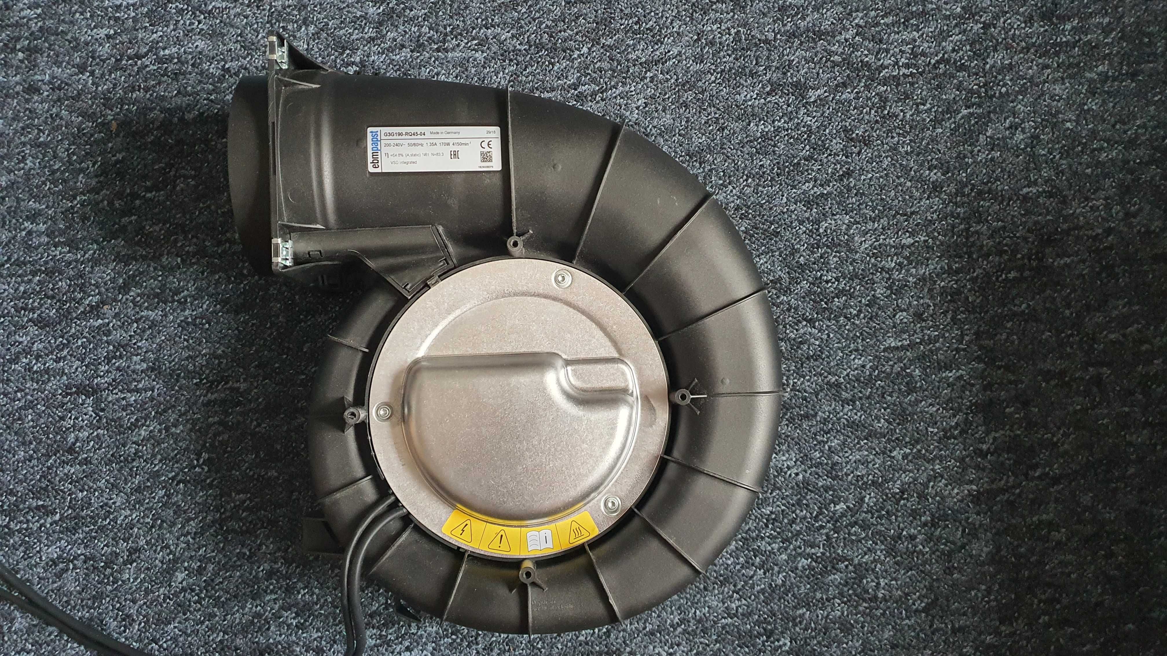 Wentylator EBM Papst G3G190-RQ45-04 – do rekuperatora / HVAC / Modbus