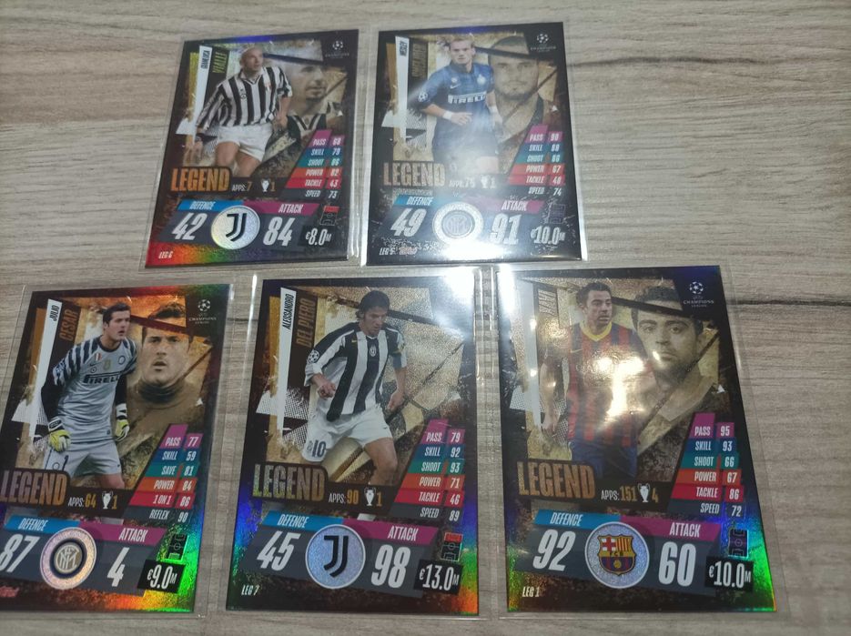 Topps UEFA Champions League 2021 Match Attax - Specjalne Legend Adwent