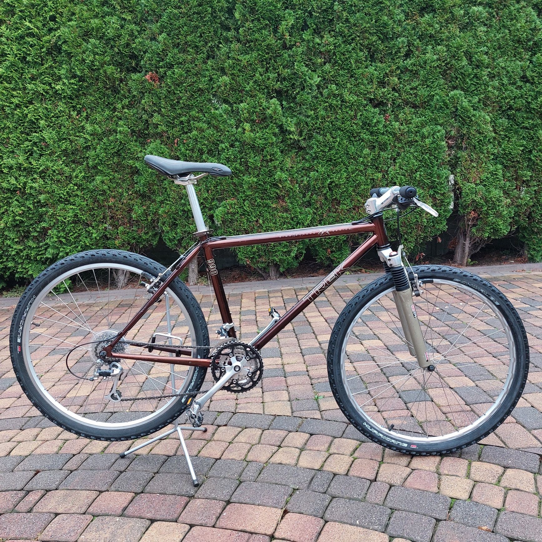Unikat Rower Trek 990 Singletrack ZX Retro Bike Deore XT 737 3x8
