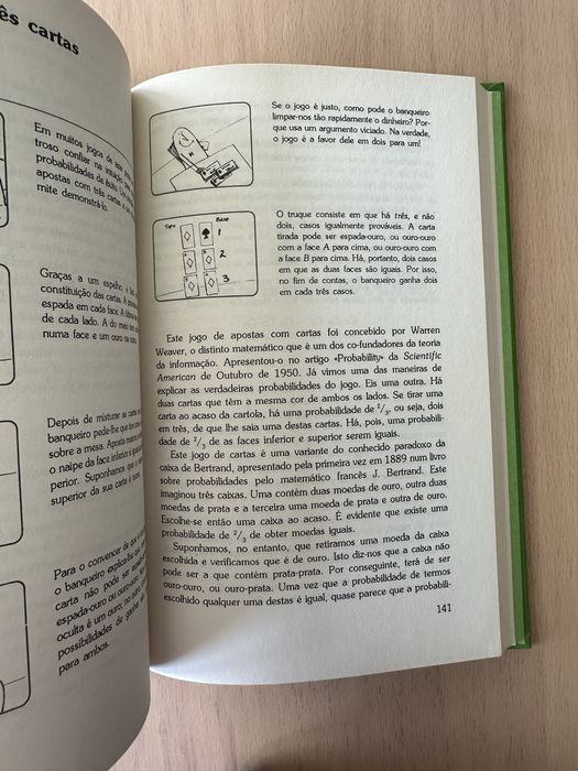 Livro Desafios Matemáticos “Ah, Apanhei-te!” de Martin Gardner