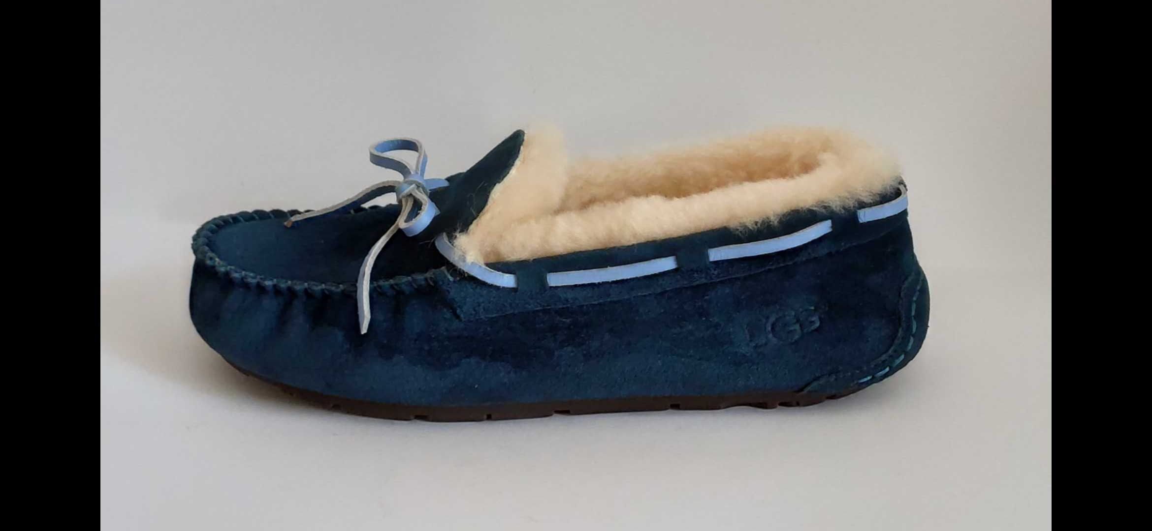 Замшевые мокасины слипоны Ugg оригинал