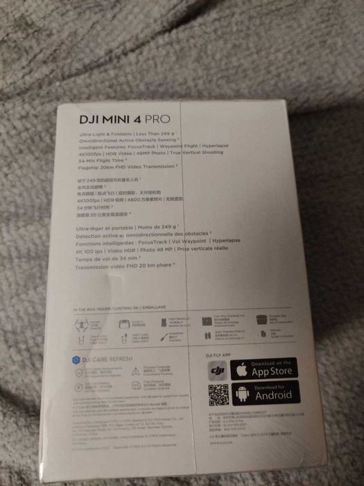 NOWY DJI Mini 4 Pro Fly More Combo z RC2 – fabrycznie zapakowany