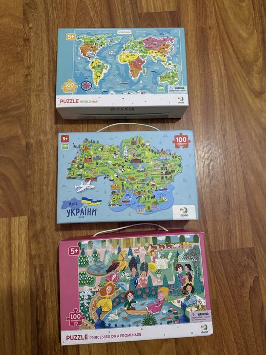 Пазл dodo 100 елементів 5+