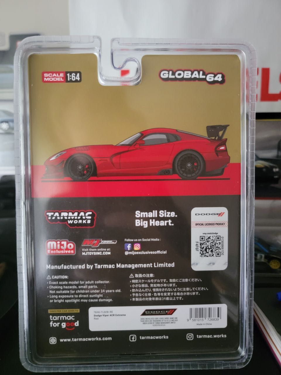 Tarmac CHASE STH dodge viper Acr extreme