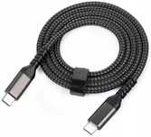 Kabel A7506 szybkie ładowanie USB typ C - USB typ C 1 m czarny