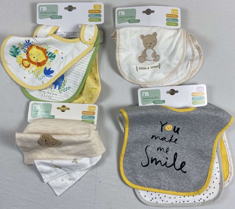 Нагрудники ( слинявчики ) оптом Mothercare сток опт