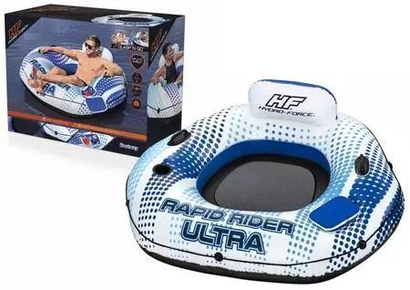 Koło dmuchane do pływania niebieskie. Bestway