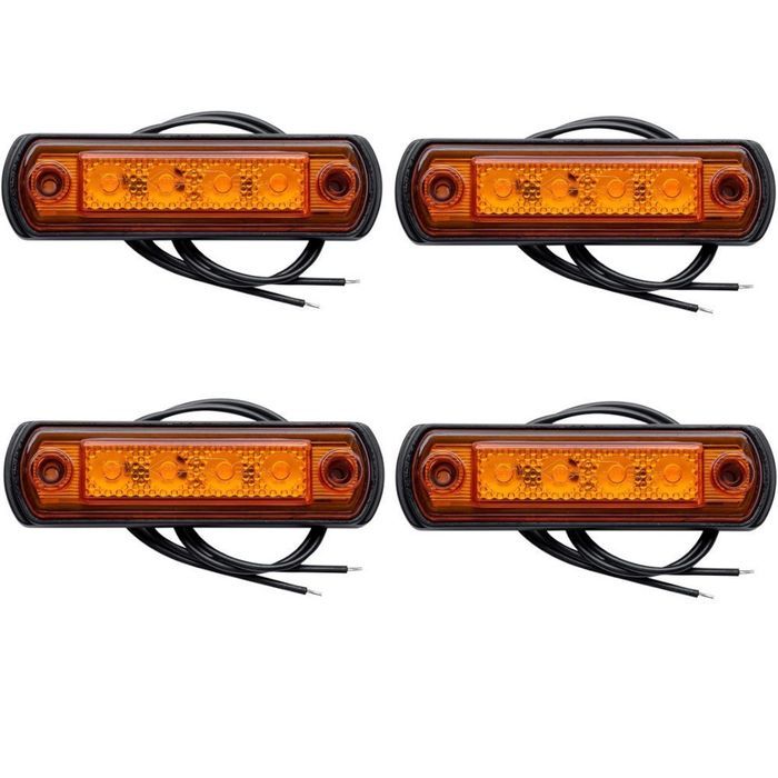 Komplet czterech lamp obrysowych HORPOL LD 676 LED uniwersalnych