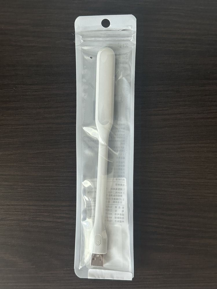 USB лампа, Xiaomi Zmi Led, 2.5w, фонарь от power bank, USB сяоми