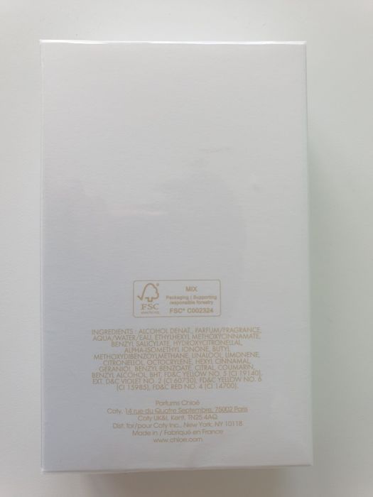 Oryginalny Chloé Love Story - Woda Perfumowana prezent unikat