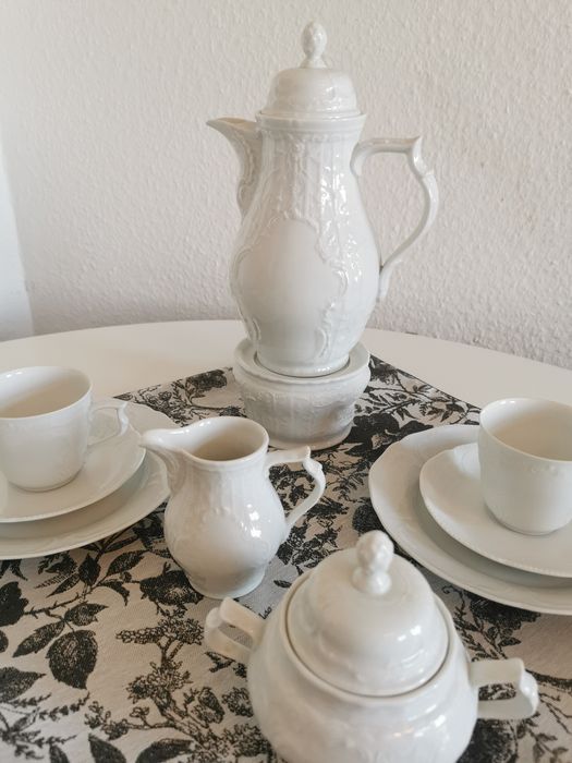 Rosenthal Sanssouci Nowy Biały Serwis Kawowy