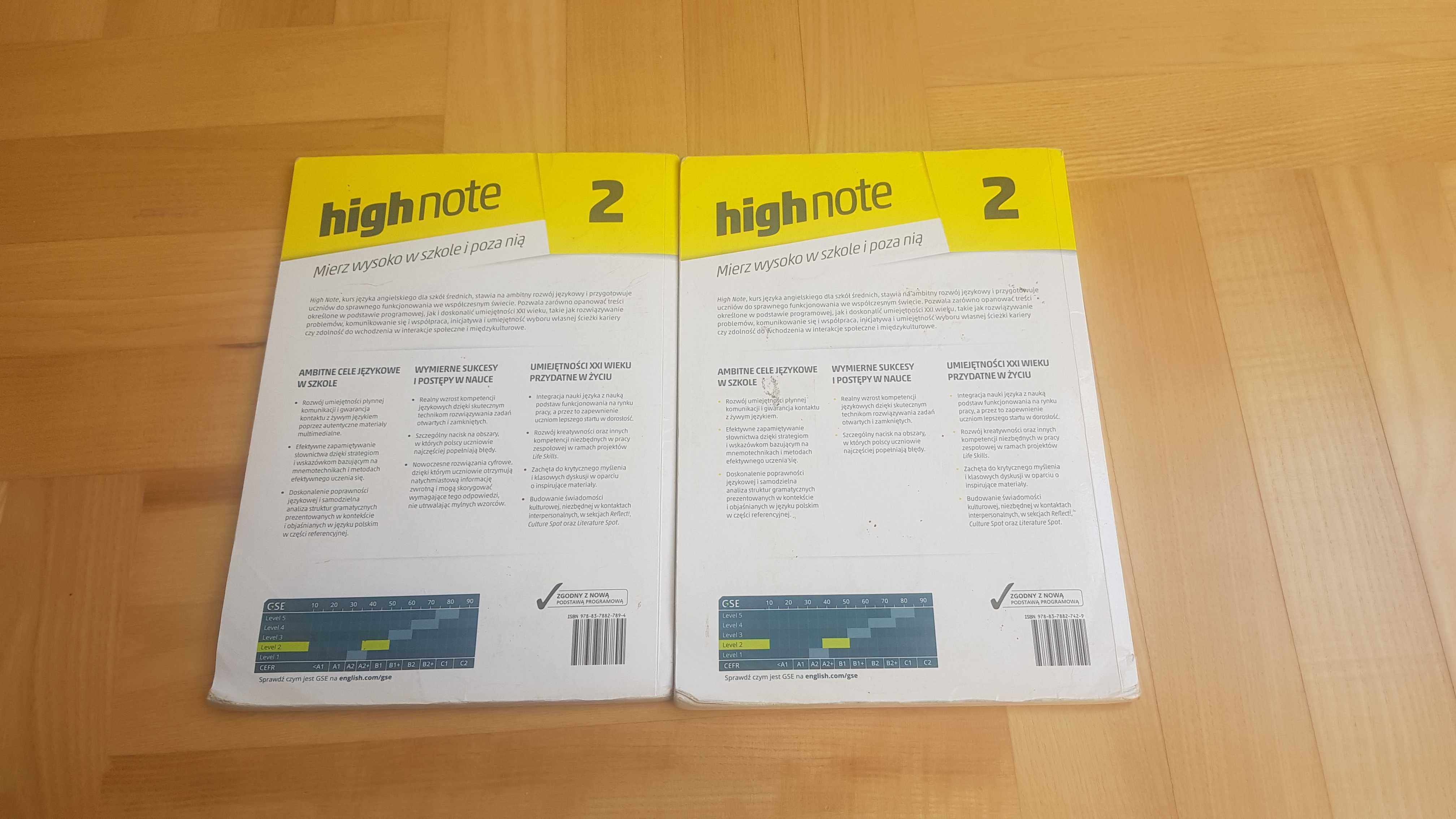 High note 2 podręcznik i ćwiczenia uzupełnione