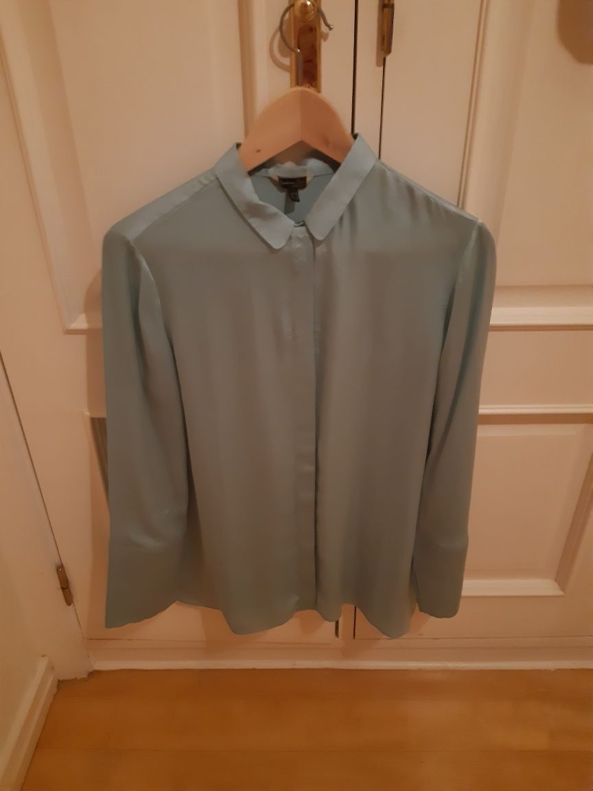 Camisa Verde água/Azul