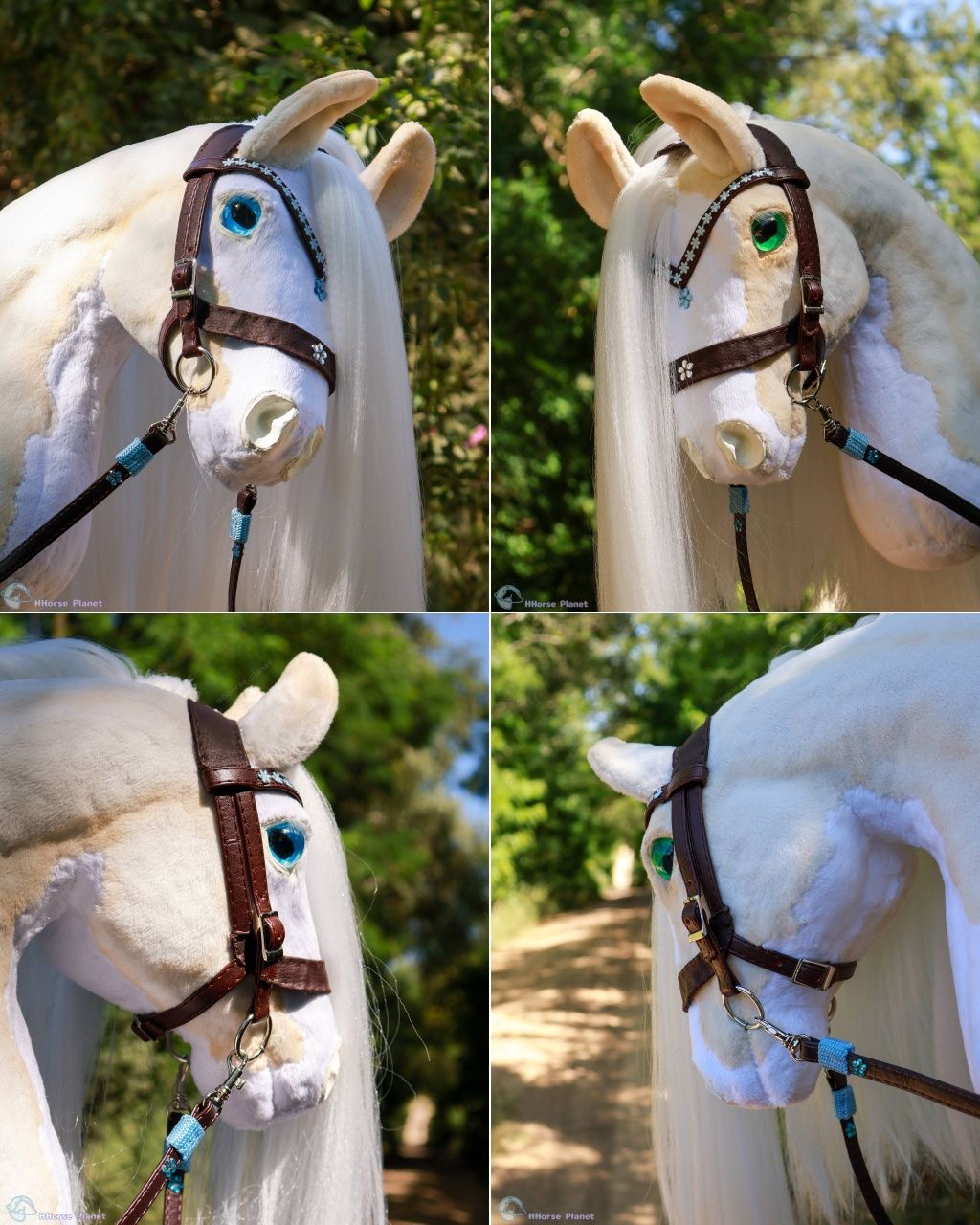 Realistyczny hobby horse (realistyk) A4-A3 z ogłowiem - ZTT Rhea