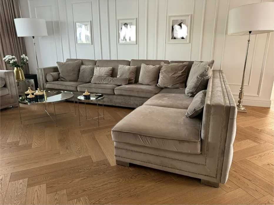 PRIMAVERA HOME narożnik Glamour SOFA Pikowana