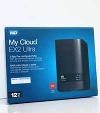 Мережевий накопичувач Сховище Жорсткий Диск WD My Cloud EX2 Ultra 12ТБ