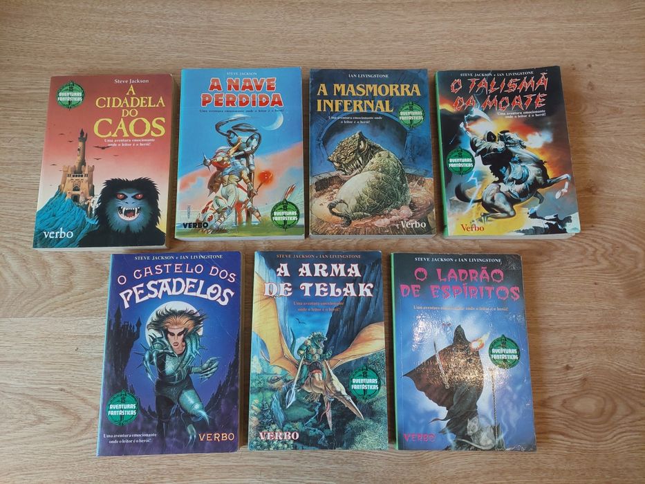 Livros Aventuras Fantasticas